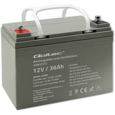 Qoltec AGM akkumulátor 12V 36Ah max.540A