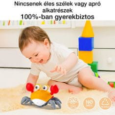 Dollcini mászó rák játék, kék