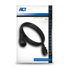 ACT AC3315 tápkábel Fekete 1,8 M C13 csatlakozó C14 csatlakozó (AC3315)