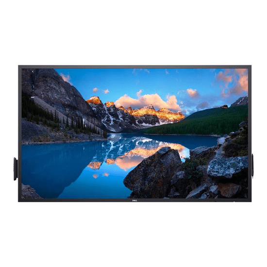 DELL C6522QT Interaktív síkképernyő 163,9 cm (64.5") LCD 350 cd/m² 4K Ultra HD Fekete Érintőképernyő