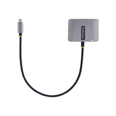 Startech StarTech.com 122-USBC-HDMI-4K-VGA video digitalizáló adapter 3840 x 2160 pixelek Szürke (122-USBC-HDMI-4K-VGA)