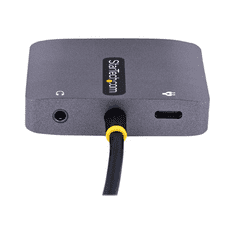 Startech StarTech.com 122-USBC-HDMI-4K-VGA video digitalizáló adapter 3840 x 2160 pixelek Szürke (122-USBC-HDMI-4K-VGA)