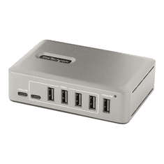 Startech StarTech.com 10G8A2CS-USB-C-HUB hálózati csatlakozó USB 3.2 Gen 2 (3.1 Gen 2) Type-C 10000 Mbit/s Szürke (10G8A2CS-USB-C-HUB)