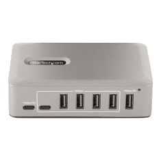 Startech StarTech.com 10G8A2CS-USB-C-HUB hálózati csatlakozó USB 3.2 Gen 2 (3.1 Gen 2) Type-C 10000 Mbit/s Szürke (10G8A2CS-USB-C-HUB)