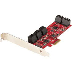 Startech StarTech.com 10P6G-PCIE-SATA-CARD csatlakozókártya/illesztő Belső (10P6G-PCIE-SATA-CARD)