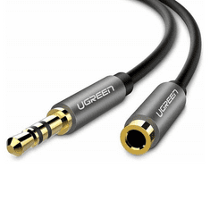 Ugreen 10595 audio kábel 3 M 3.5mm Fekete (UG10595)