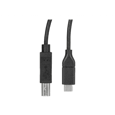 Startech StarTech.com USB2CB50CM USB kábel 0,5 M USB 2.0 USB C USB B Fekete (USB2CB50CM)