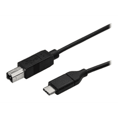 Startech StarTech.com USB2CB50CM USB kábel 0,5 M USB 2.0 USB C USB B Fekete (USB2CB50CM)