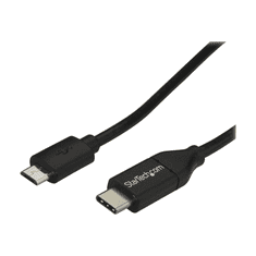 Startech StarTech.com USB2CUB2M USB kábel 2 M USB 2.0 USB C Micro-USB B Fekete (USB2CUB2M)
