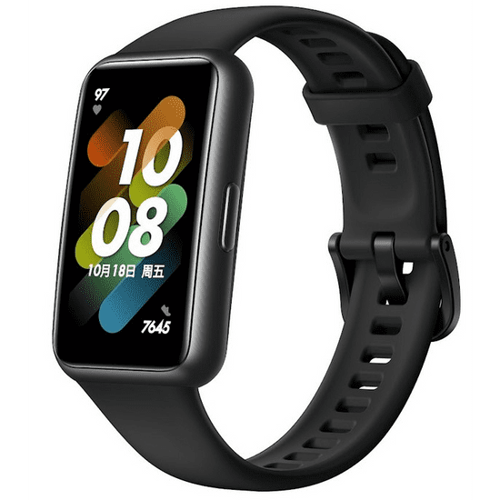 Huawei Band 7 AMOLED Aktivitásmérő csuklópánt 3,73 cm (1.47") Fekete (Huawei55029077)