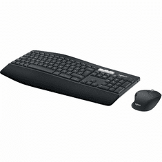 Logitech MK850 Performance billentyűzet Egér mellékelve RF vezeték nélküli + Bluetooth QWERTZ Német Fekete (920-008221)