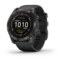 Garmin Epix Pro (Gen 2) okosóra 51 mm, szürke, fekete szilikon szíjjal (010-02804-21) (010-02804-21)