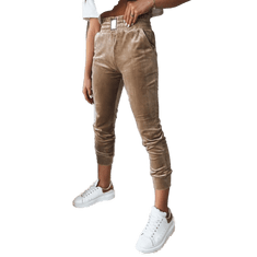 Dstreet Női FRAGILE khaki színű nadrág uy1757 L-XL