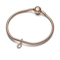 Pandora Bronz medál O betű cirkónium kővel 782468C01