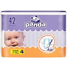 Bella 2x PANDA eldobható pelenkák 4 Maxi (8-18 kg) 42 db