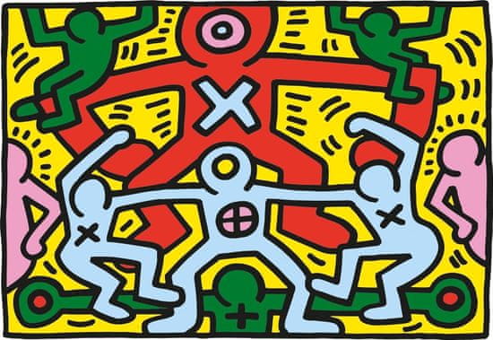 Clementoni Puzzle Novo Art sorozat: Keith Haring 1000 db