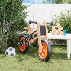 Greatstore egyensúlyozó-kerékpár gyerekeknek narancssárga nyomattal