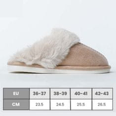 Kényelmes téli papucs | FURRYSLIP Rózsaszín 38/39
