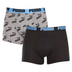 Puma 2PACK tarka férfi boxeralsó (100001512 013) - méret M