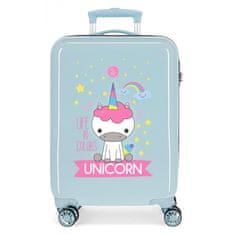 Jada Toys Luxus ABS utazótáska UNICORN zöld, 55x38x20cm, 34L, 4741466 (kicsi)