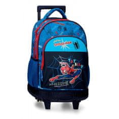 Jada Toys SPIDERMAN Totally Awesome iskolai hátizsák kerekeken, 30L, 4912921
