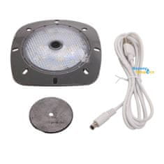 BazenyShop lámpa No(t)mad - szürke keret, 18 fehér LED, 2 W, 200 lm