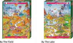 Heye Puzzle Cartoon Classics: Idyll a mezőn 1000 darab