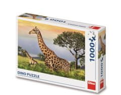 DINO Zsiráf család puzzle 1000 darab