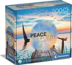 Clementoni Puzzle 500 darab Peace - Békés szél