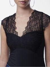 Pieces Női body PCTATIANNA 17114311 Black (Méret S)