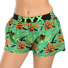 Styx 3PACK női klasszikus boxeralsó art sport gumiból multicolor (3T15782) - méret M