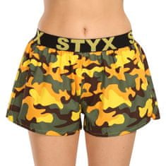 Styx 3PACK női klasszikus boxeralsó art sport gumiból multicolor (3T15901) - méret XL