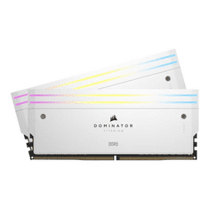 Corsair RAM Dominator Titanium RGB - 32 GB (2 x 16 GB Kit) - DDR5 7000 DIMM CL34 (CMP32GX5M2X7000C34W)