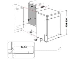 Whirlpool Mosogatógép W2F HD624