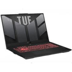 ASUS Tuf Gaming A17 FA707NV-HX016 Laptop 17" 1920x1080 IPS AMD Ryzen 7 7735HS 512GB SSD 16GB DDR5 NVIDIA GeForce RTX 4060 Fekete