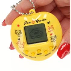 WOWO Tamagotchi elektronikus játék 49 az 1-ben sárga színben