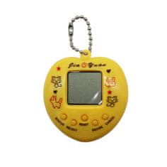 WOWO Tamagotchi elektronikus játék 49 az 1-ben sárga színben