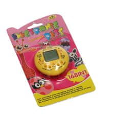 WOWO Tamagotchi elektronikus játék 49 az 1-ben sárga színben