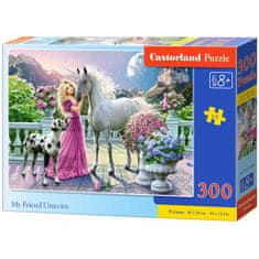 WOWO CASTORLAND Puzzle - Barátom egyszarvú, 300 darab, 8 év feletti gyerekeknek