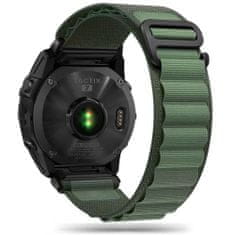 Tech-protect Nylon szíj Garmin Fenix 3 / 5x / 6x / 6x Pro / 7x, military green