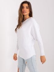 Factoryprice Klasszikus női pulóver Fenirre fehér S/M