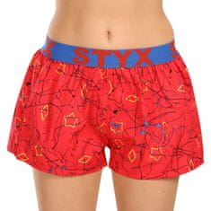 Styx 3PACK női klasszikus boxeralsó art sport gumiból multicolor (3T13603) - méret L