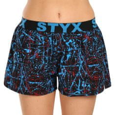 Styx 3PACK női klasszikus boxeralsó art sport gumiból multicolor (3T13603) - méret M