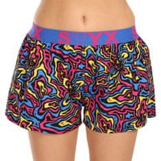 Styx 3PACK női klasszikus boxeralsó art sport gumiból multicolor (3T13603) - méret L