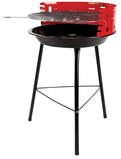 STREND PRO GRILL Caroe, BBQ faszén grill, 30 x 43 cm