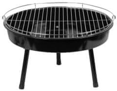 STREND PRO GRILL Strend Pro Bavarian, BBQ, faszén grill, beállíthatós. magasság 320-660/1500 mm