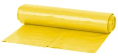 Zsákok ROLO MagicHome, 120 lit., újrahasznosítható, sárga, csom. 25 db