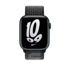 Apple Watch Acc/41/Fekete/Summit fehér Nike Sport Loop óra