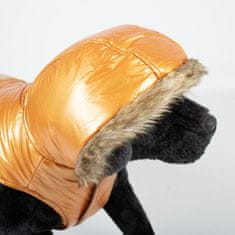Duvo+ téli kabát kutyáknak XL 70cm narancssárga