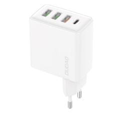 DUDAO A5H hálózati töltő adapter 3x USB / USB-C 20W PD QC, fehér